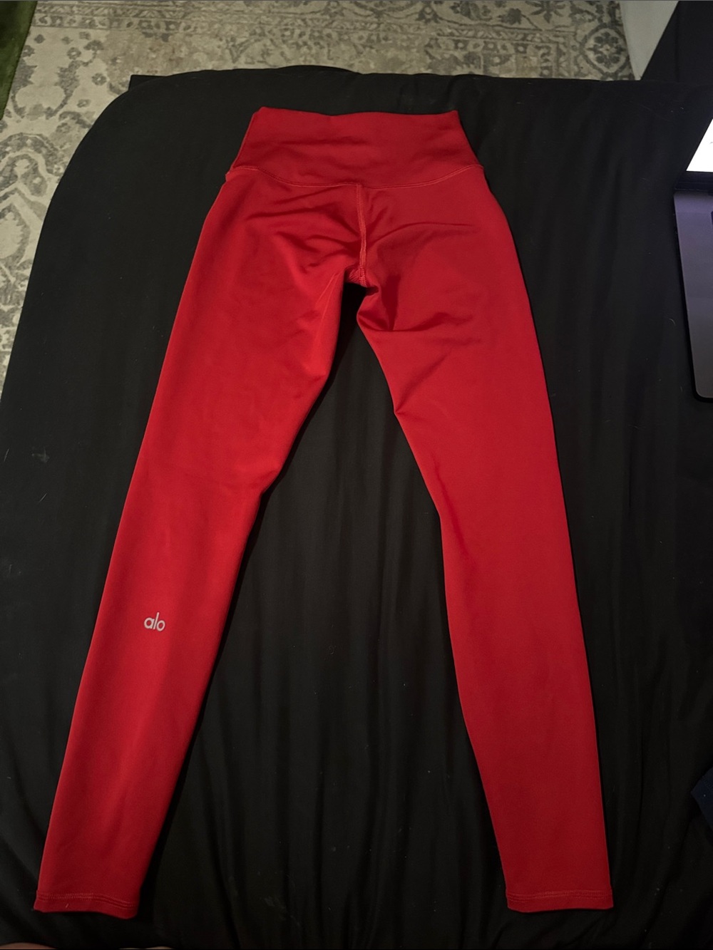 ALO Yoga Red High-Waist Leggings